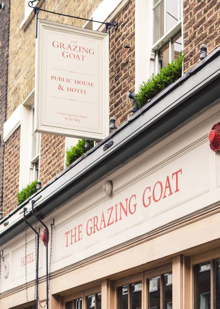 The Grazing Goat Pub & Boutique Hotel Marylebone exterior