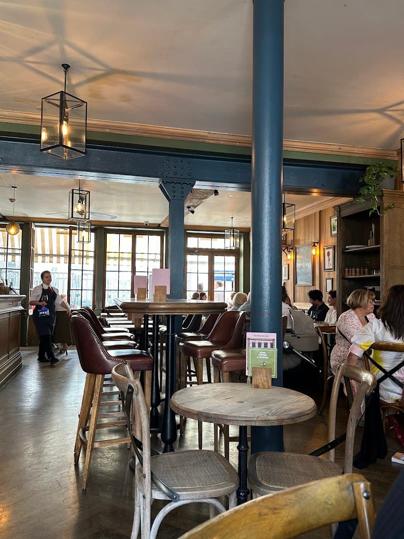 Main dining area at The Grazing Goat Pub & Boutique Hotel Marylebone, London