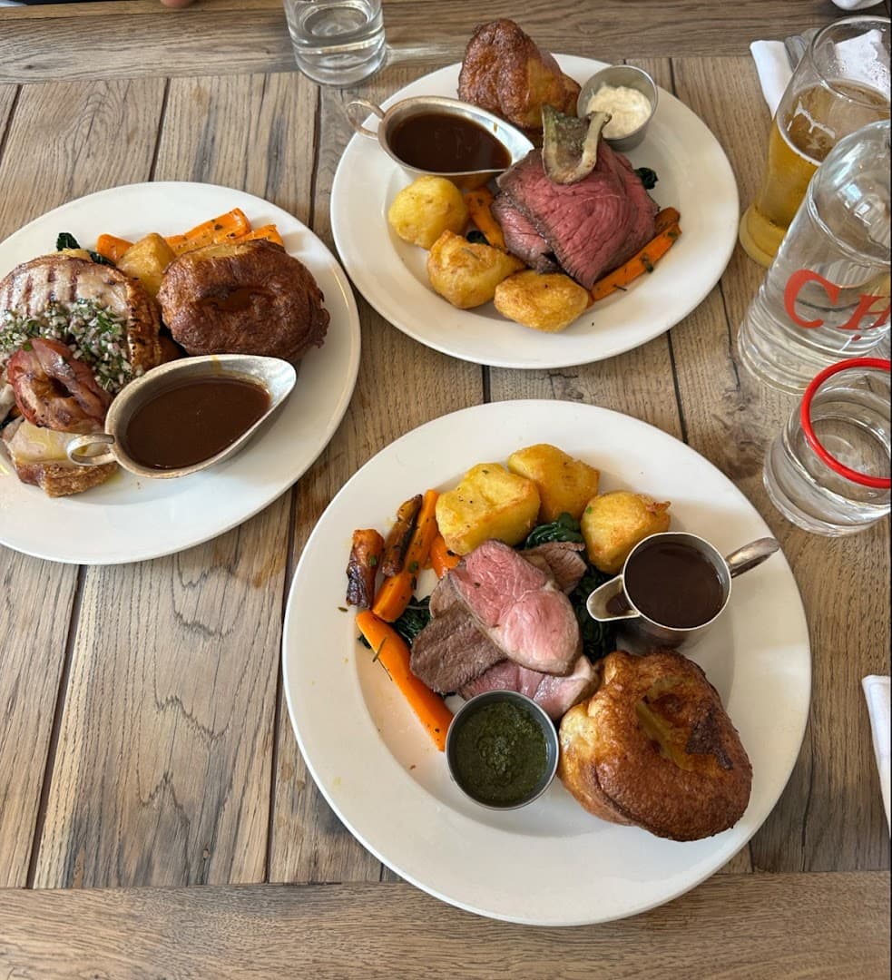 Sunday roast dinners at The Grazing Goat Pub & Boutique Hotel Marylebone, London