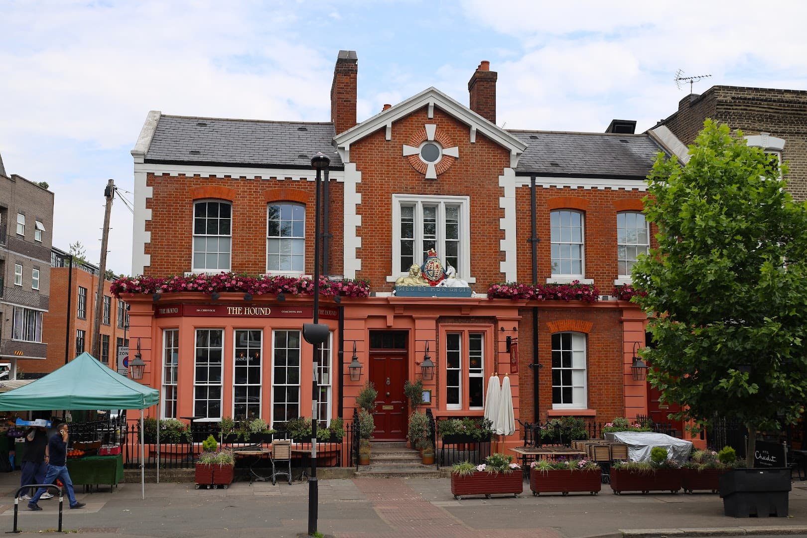 Front facade at The Hound, London