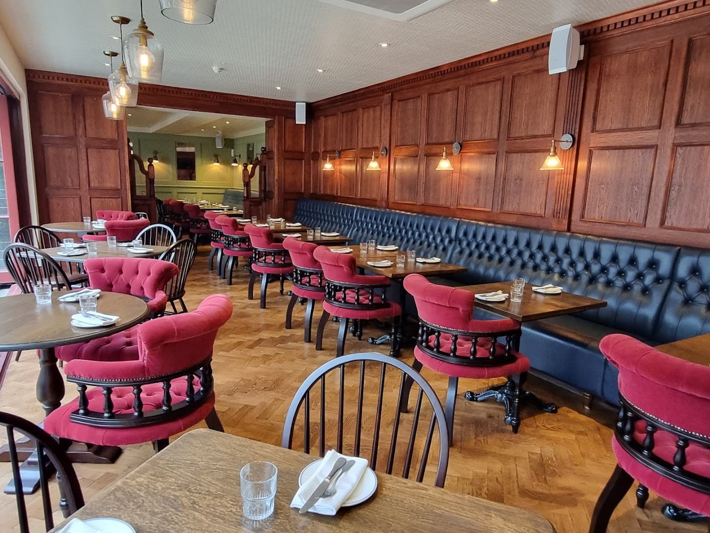 Main dining room at The Hound, London