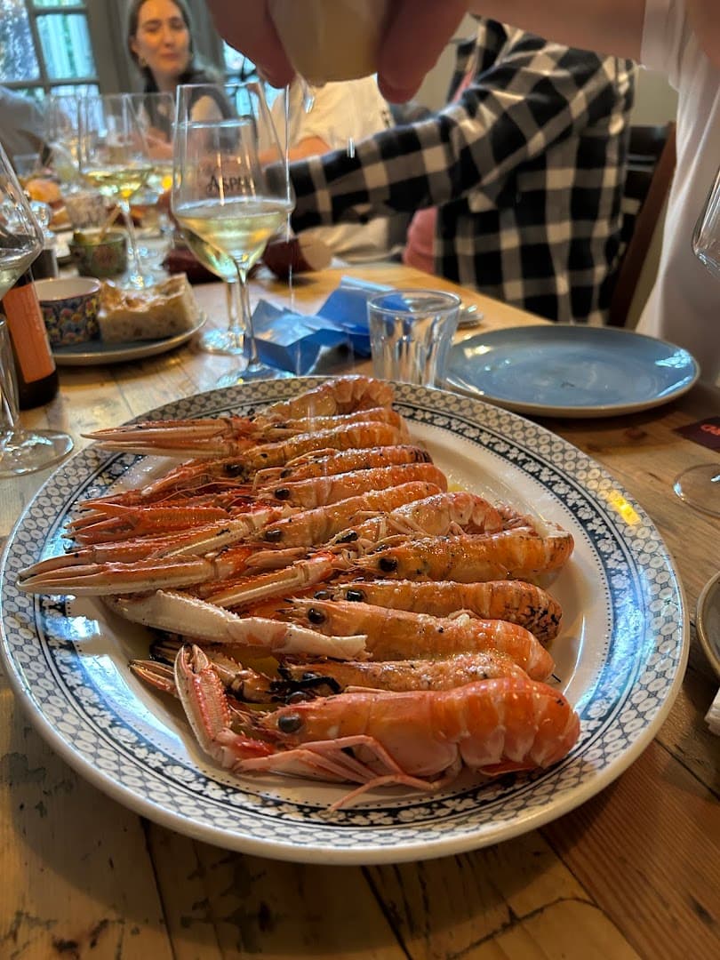 Langoustine platter at The Red Lion & Sun, London