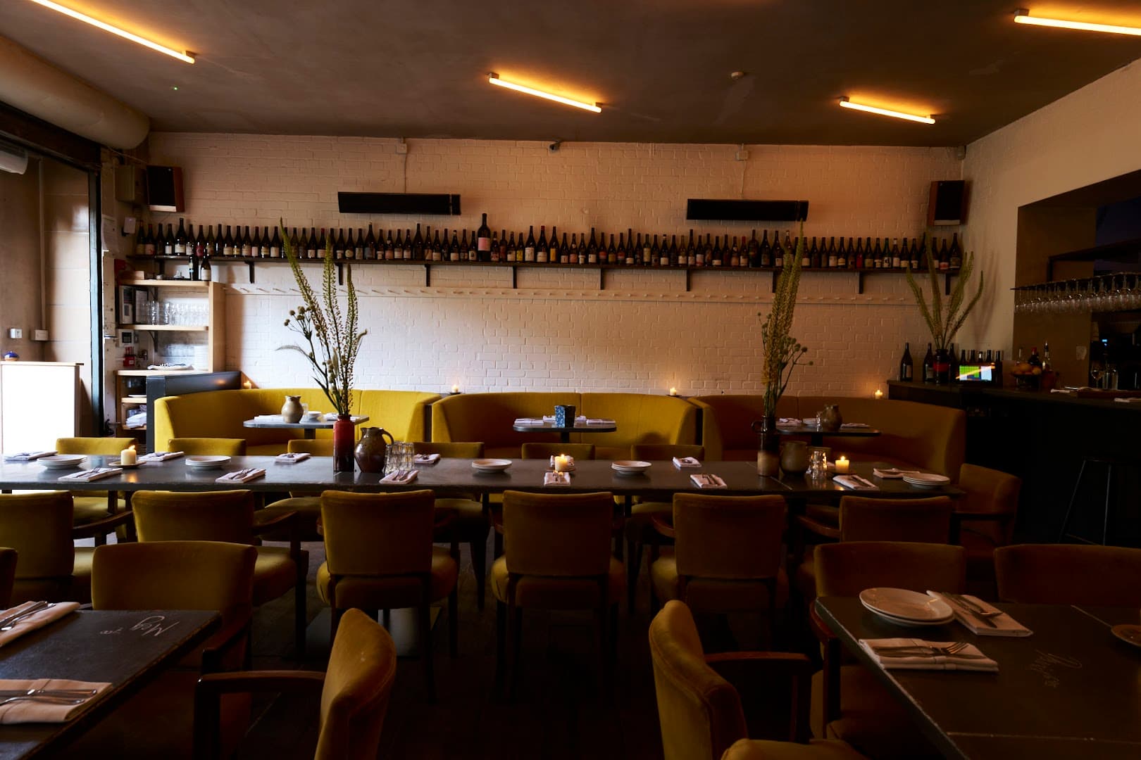 Dining room at Westerns Laundry, London